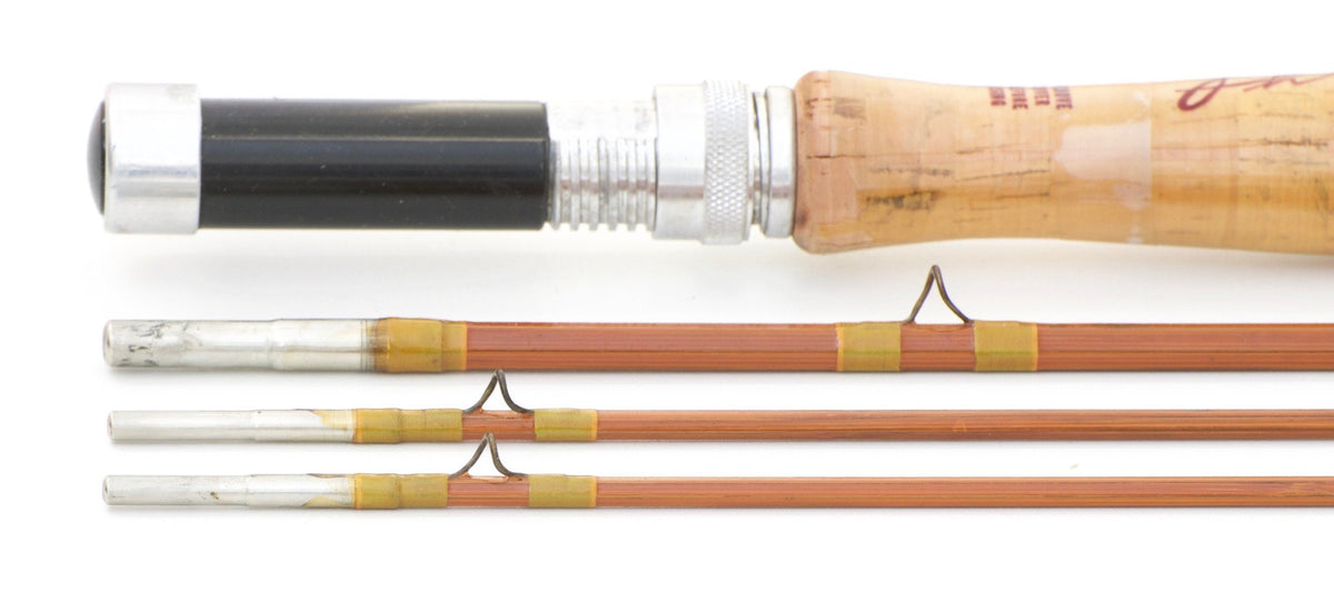 Phillipson Pacemaker Bamboo Rod 8' 3/2 5wt - guides and thread wrapping