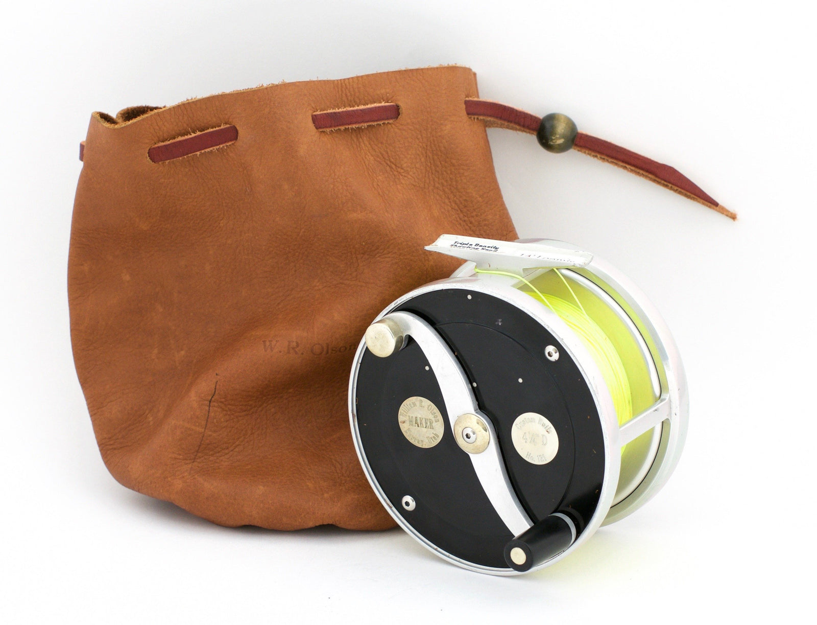 William Olson Sealed Disc 4 1/4" Wide Drum Fly Reel 