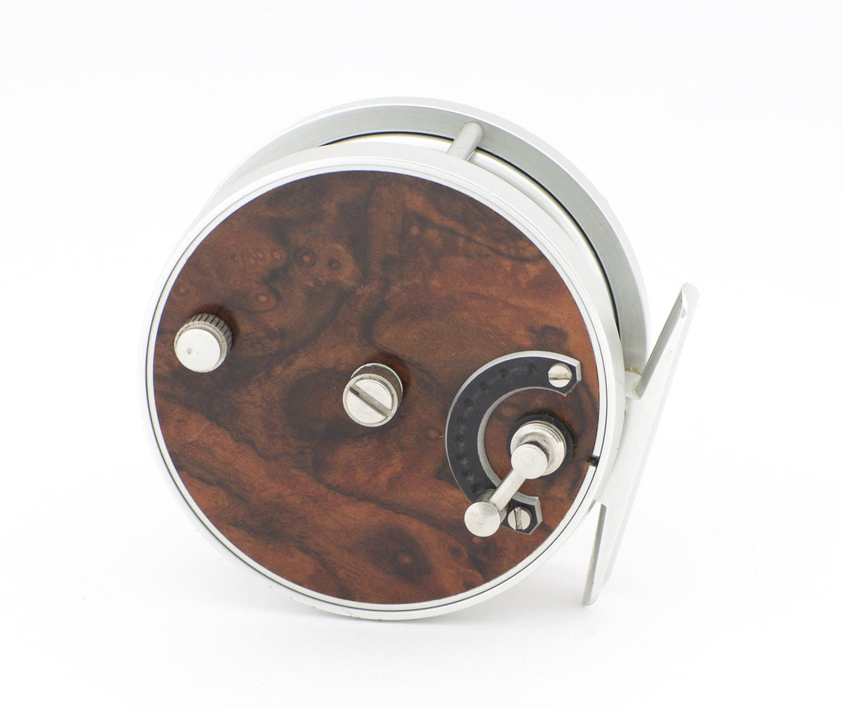 Ted Godfrey Burled Wood Paradigm Fly Reel 