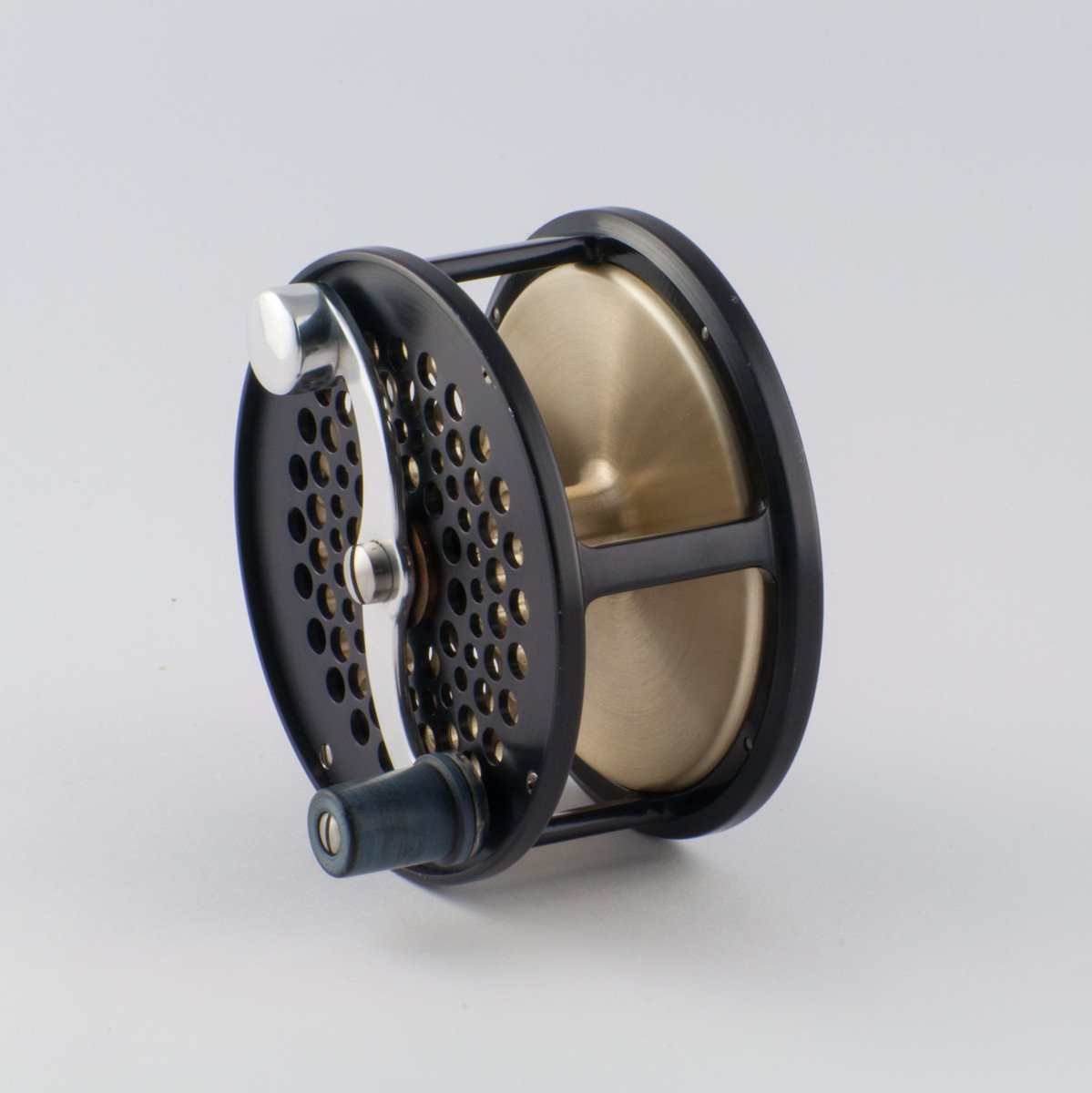 Bogdan Steelhead Fly Reel - Black/Gold LHW
