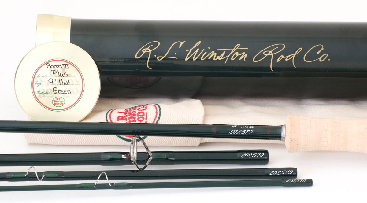 R.L. Winston-- Boron III Plus 9' 11wt Graphite Fly Rod - 4 piece 