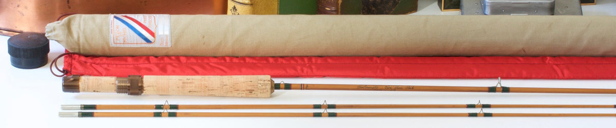 Pezon et Michel Super Parabolic PPP, "Featherweight" Type Glenn Clark Bamboo Rod 6'3 5wt 