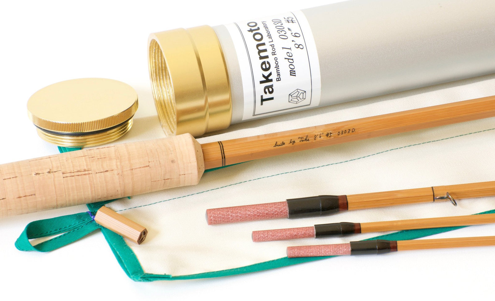 Takemoto Hollowbuilt Bamboo Rod - 8'6 3/2 5wt