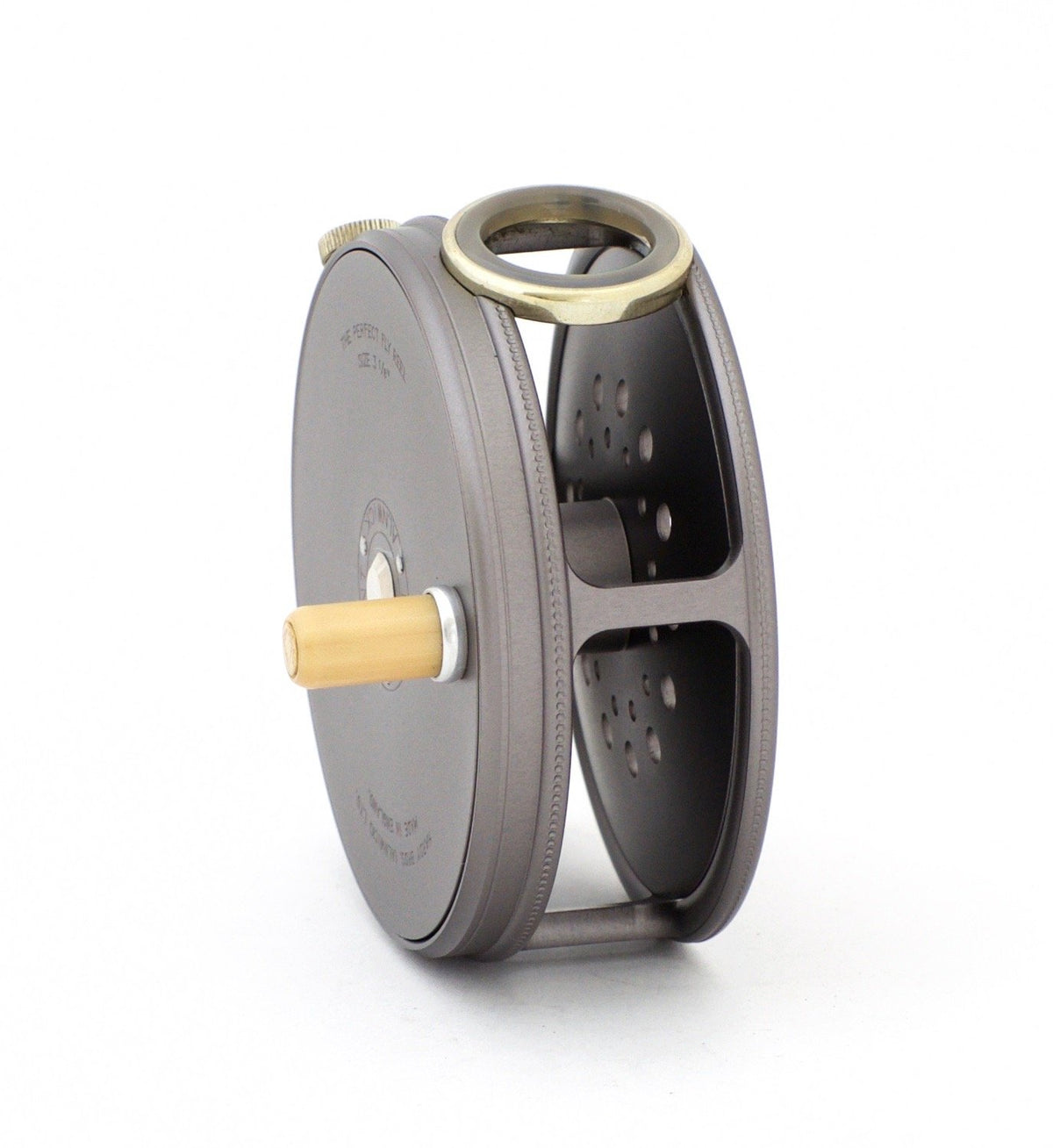 Hardy Perfect 3 1/8" Fly Reel - Grey (2009 Reissue) 