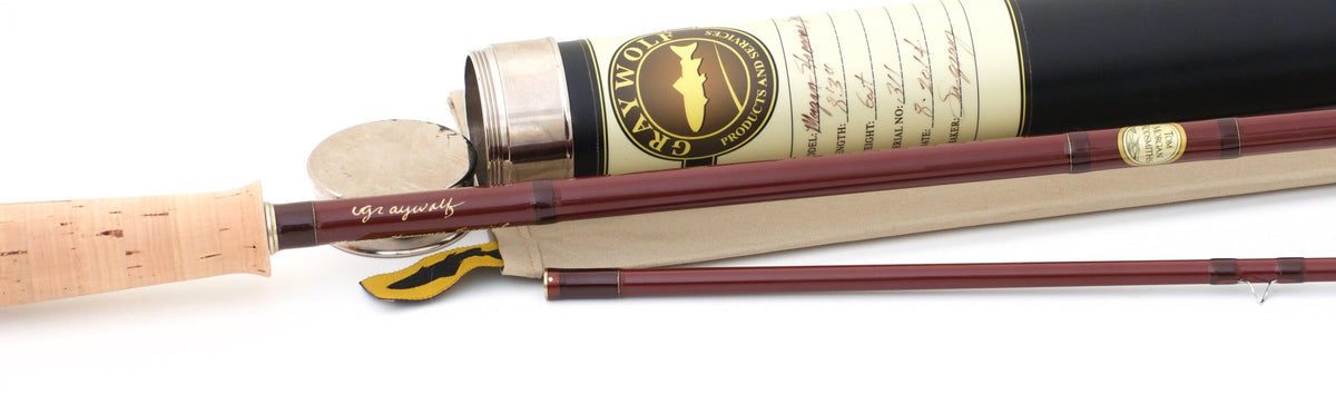 Morgan, Tom / Graywolf "Streamer Special" Fiberglass Fly Rod 