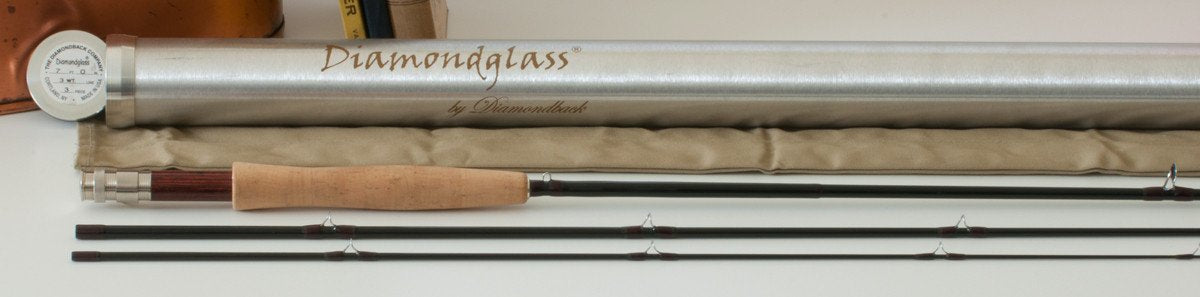 Diamondback Diamondglass Fly Rod - 7' 3wt 