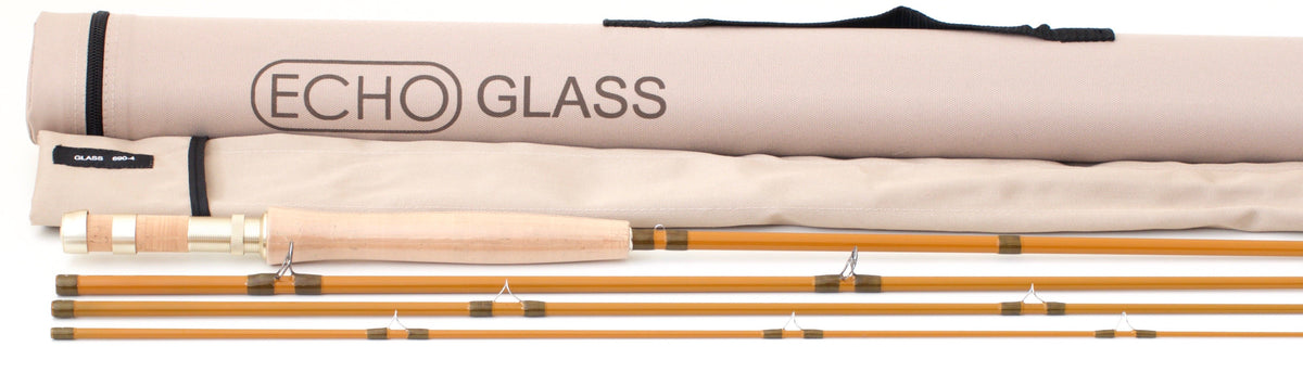 Echo 9' 6wt Fiberglass Fly Rod 