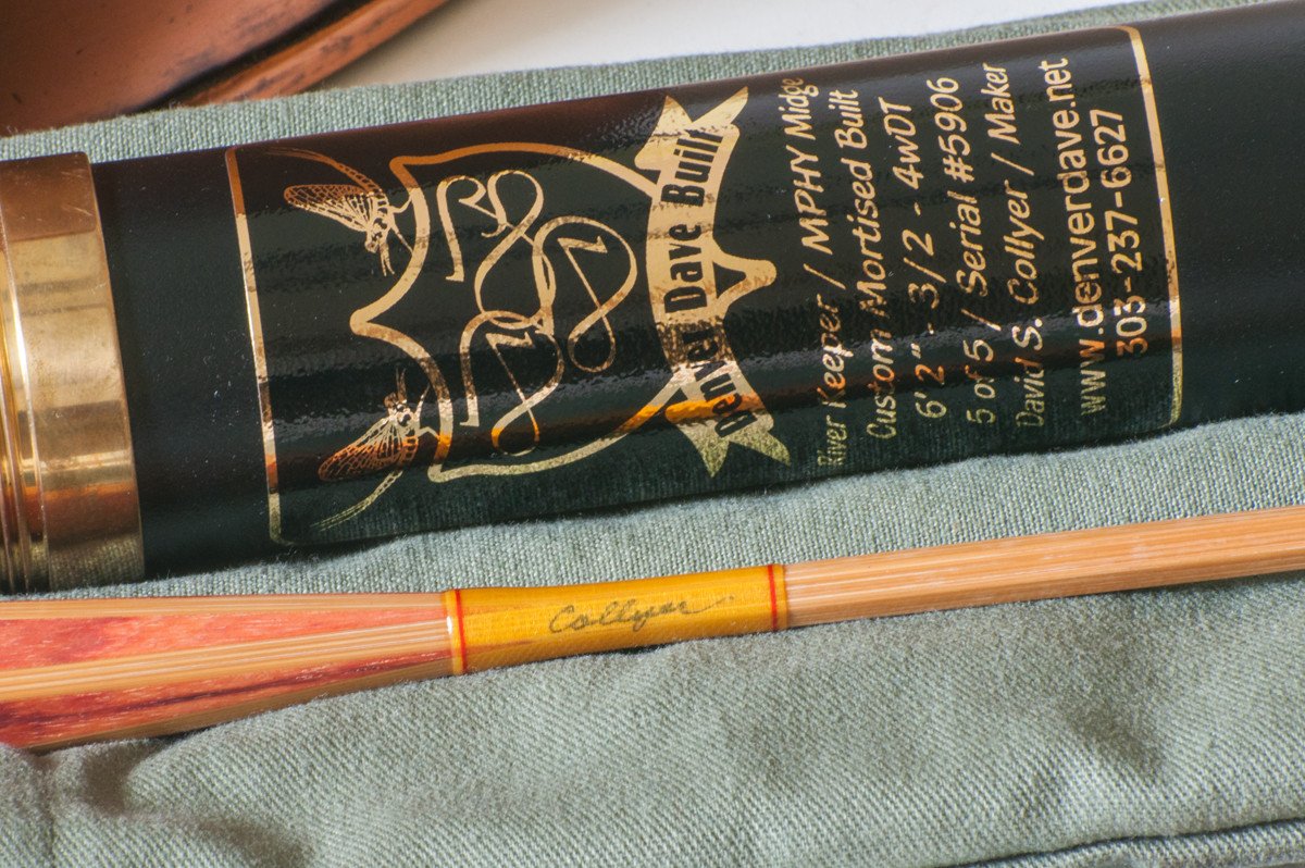 Collyer, Dave (Denver Dave) - PHY Midge 6'2 3/2 4wt Bamboo Rod