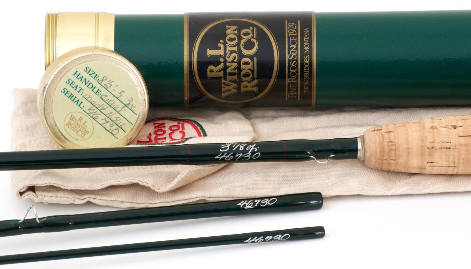 Winston IM6 8'6 5wt 3 pc. Graphite Rod 