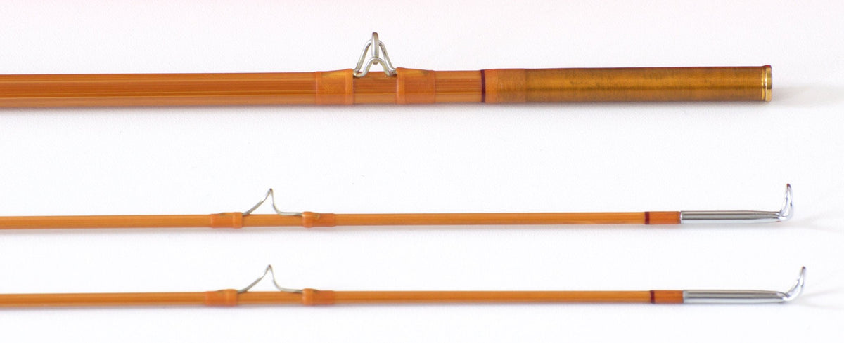 R.L. Winston Bamboo Rod 8'9 2/2 #7/8 - rod sections with guides and wraps