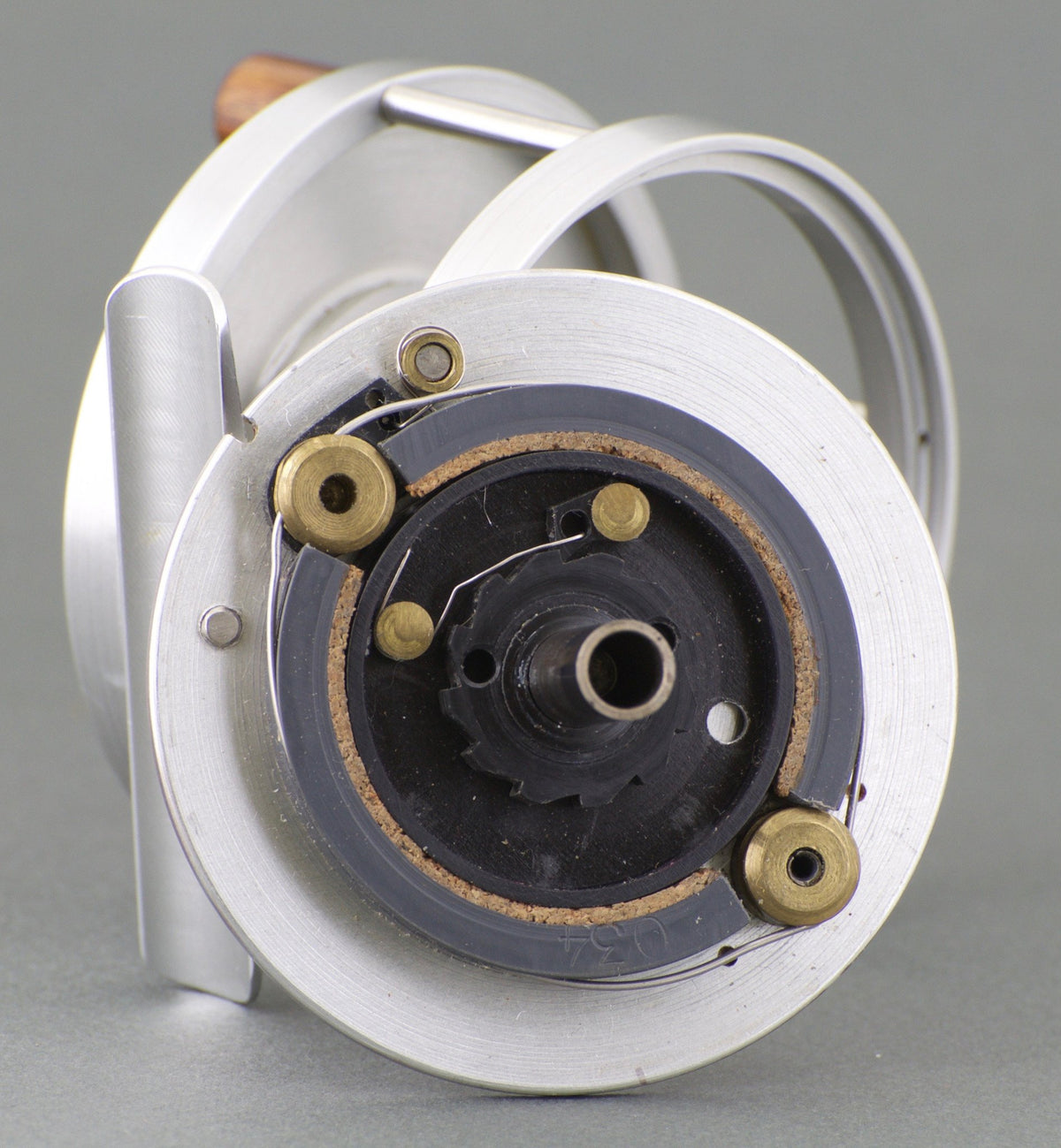 Ted Godfrey Burled Wood Paradigm Fly Reel