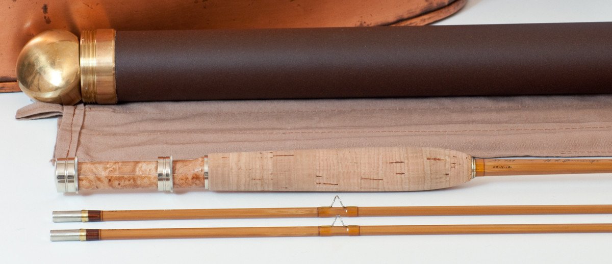 Jennings, Homer -- 7'6 2/2 4wt Bamboo Rod 