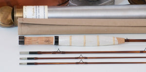 Walt Carpenter Browntone 6'3 3/2 3wt bamboo rod (paper on grip) 