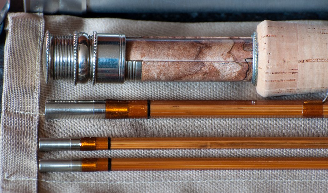 James Wilcox Nodeless Bamboo Rod 8' 5wt 3/2 