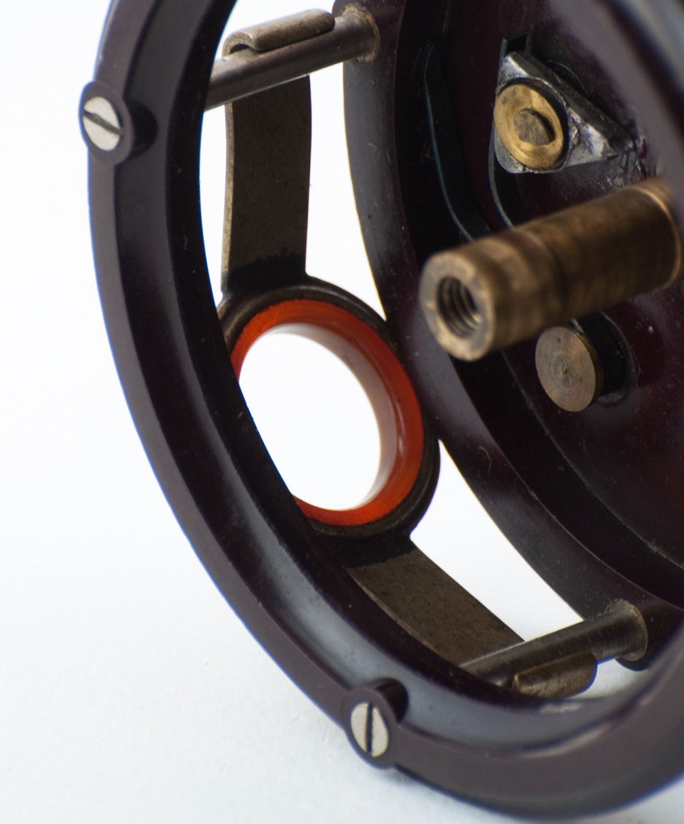Allcocks Aerialite Fly Reel with Red Agate Line Guide