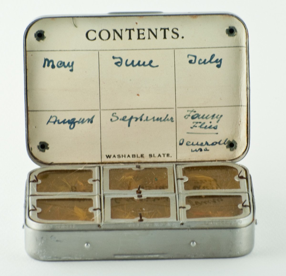 Wheatley Dry Fly Box - 6 lids spring loaded