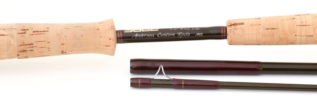 Anderson Custom Rods/Sage RPLX 9' 11/12wt Graphite Rod