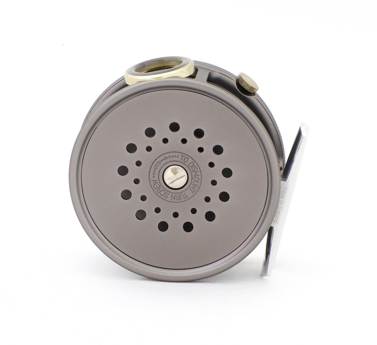 Hardy Perfect 3 1/8" Fly Reel - Grey (2009 Reissue) 