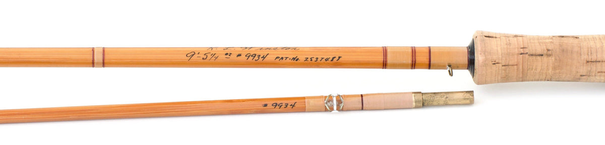 R.L. Winston Bamboo Rod SF-Era 9' 2/1 #9 - ferrules and tip tops detail