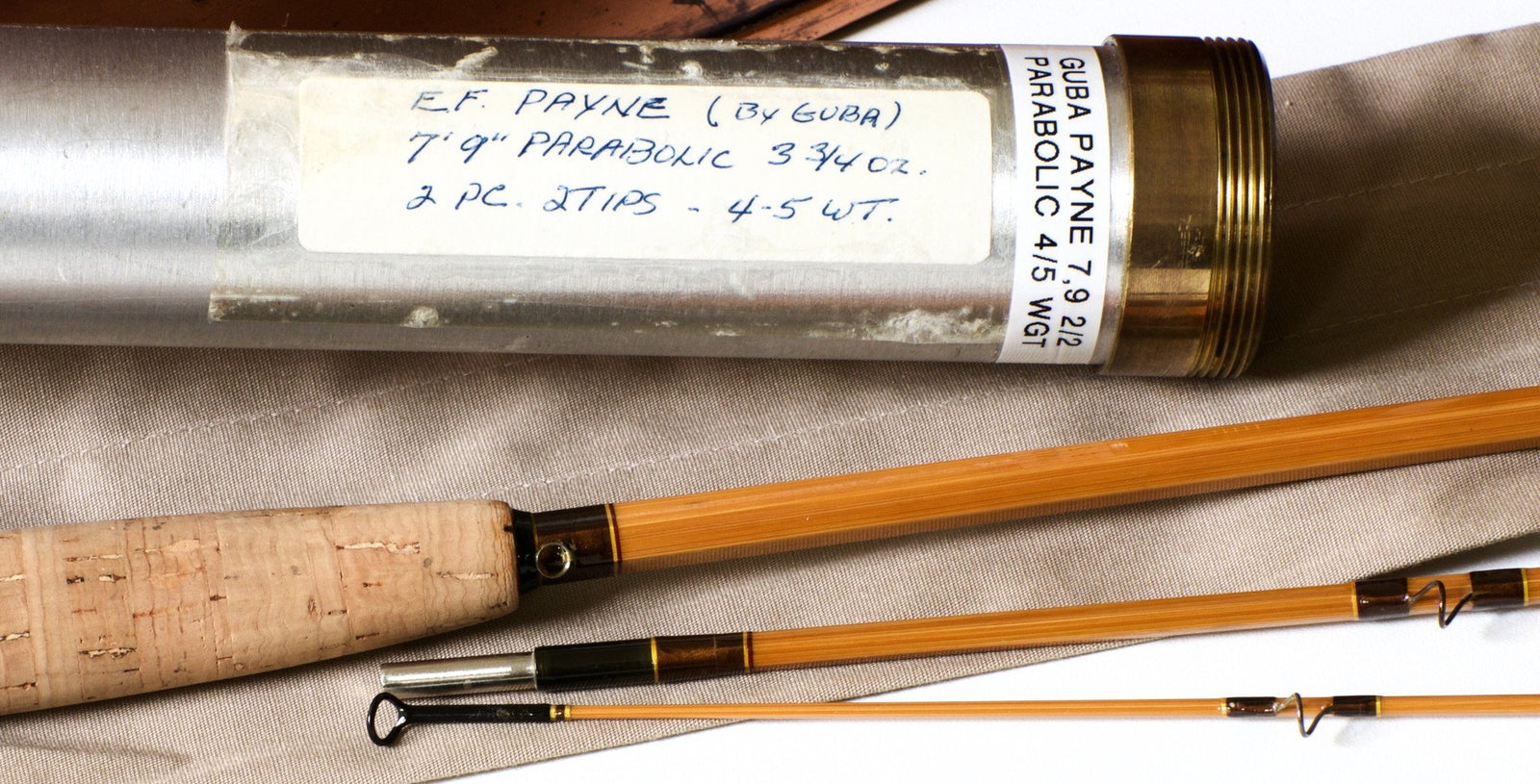 Guba, George - Payne Model 7'9" Parabolic Bamboo Rod 