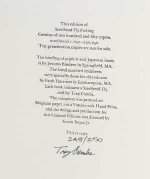 Combs, Trey - Steelhead Fly Fishing (Limited Edition)