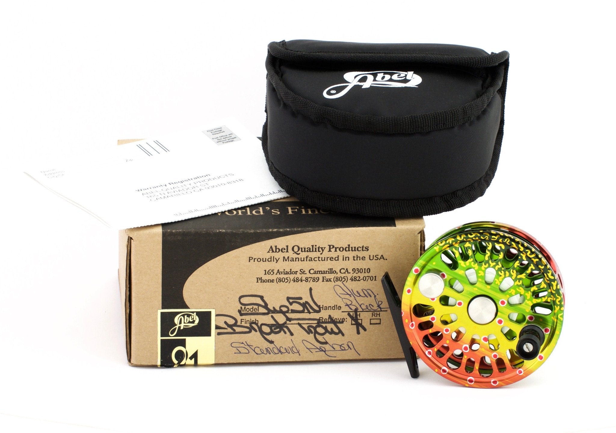 abel super 5n fly reel Abel Super 5N fly reel and spare spool - Brook Trout