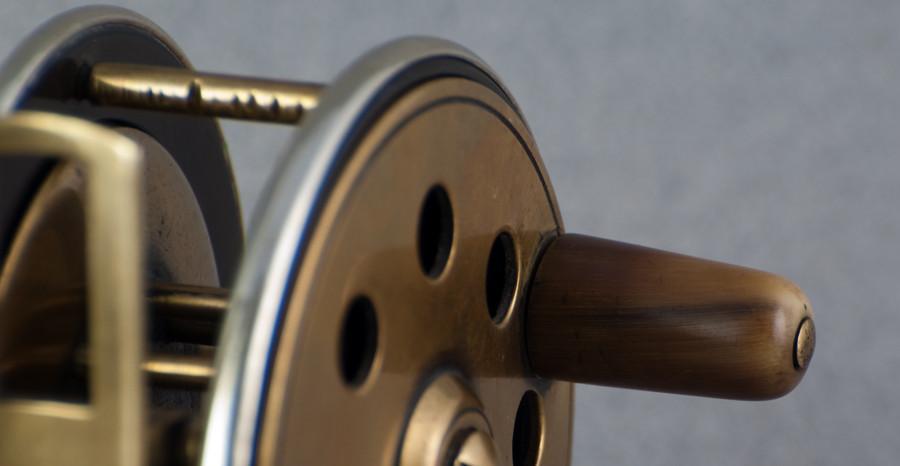 Jardine Patent Brass/Ebonite Fly Reel 2 1/2"