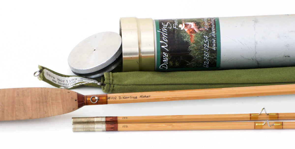 Norling, Dave - Hollowbuilt Bamboo Rod 7'6 5wt 