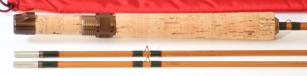 Pezon et Michel Super Parabolic PPP, "Featherweight" Type Glenn Clark Bamboo Rod 6'3 5wt