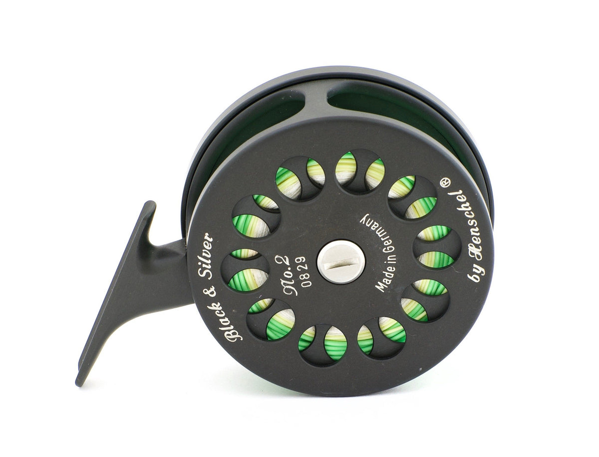 Henschel No. 2 Black Direct Drive Fly Reel