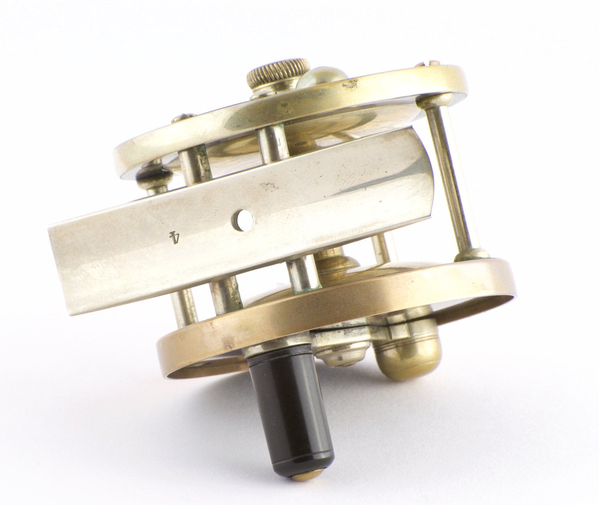 Julius Vom Hofe - Size 4 German Silver Fly Reel