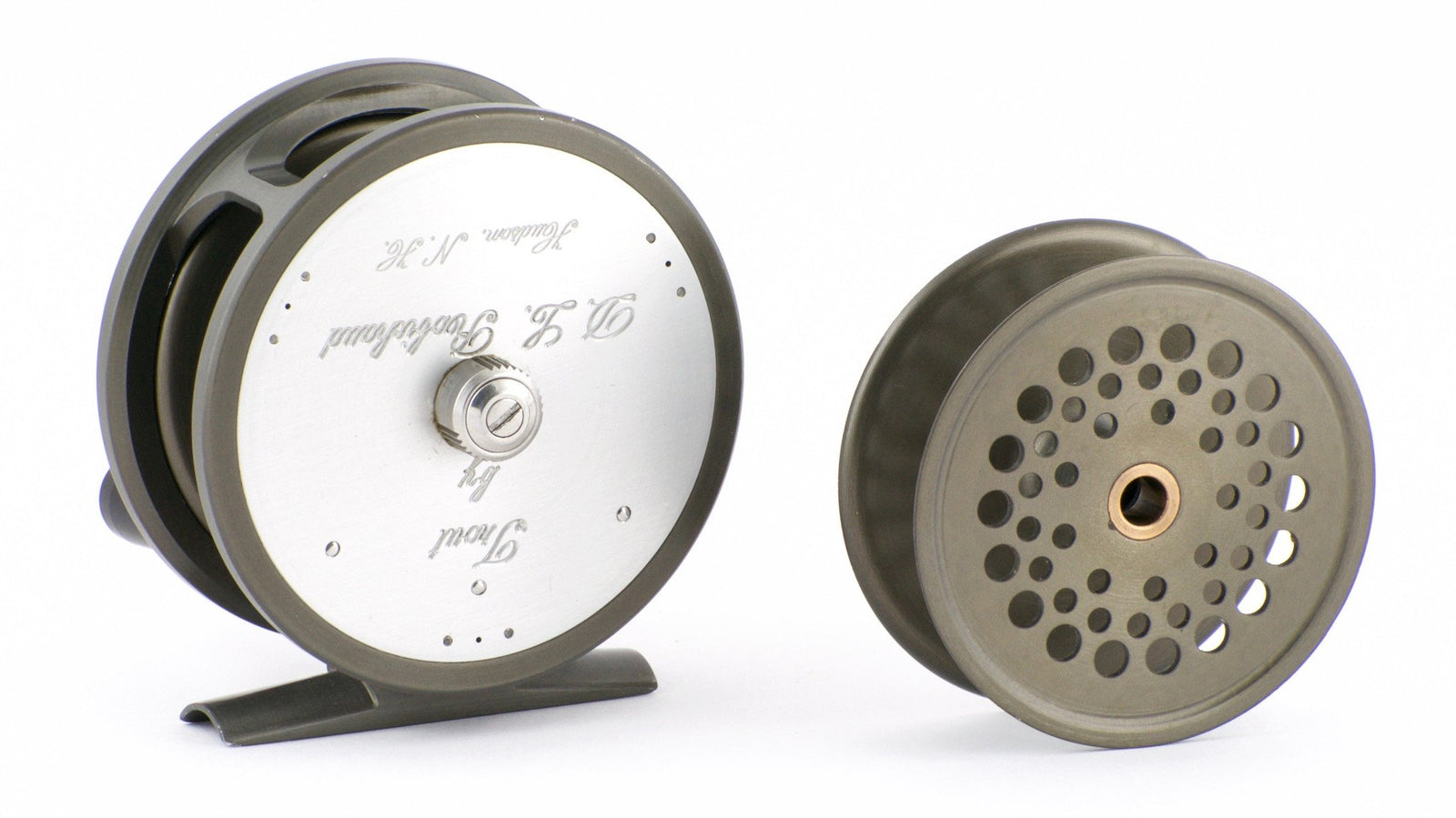 dl robichaud fly reel Robichaud, D.L. 3" Trout D.L. Robichaud 2-5/8