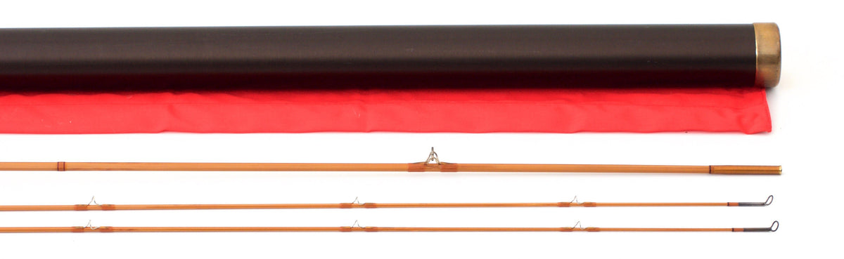 R.L. Winston "Leetle Feller" Bamboo Rod 5'6" 2/2 #3 - handle grip and reel seat detail