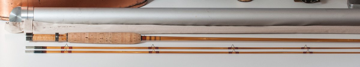 Parks, Lew - Hollowbuilt 7'6 5wt Bamboo Rod