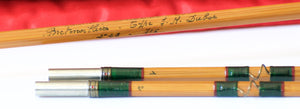 Pezon et Michel Super Parabolic PPP, "Bretonvilliers" Type Dubos Bamboo Rod 7'6 4-5wt 