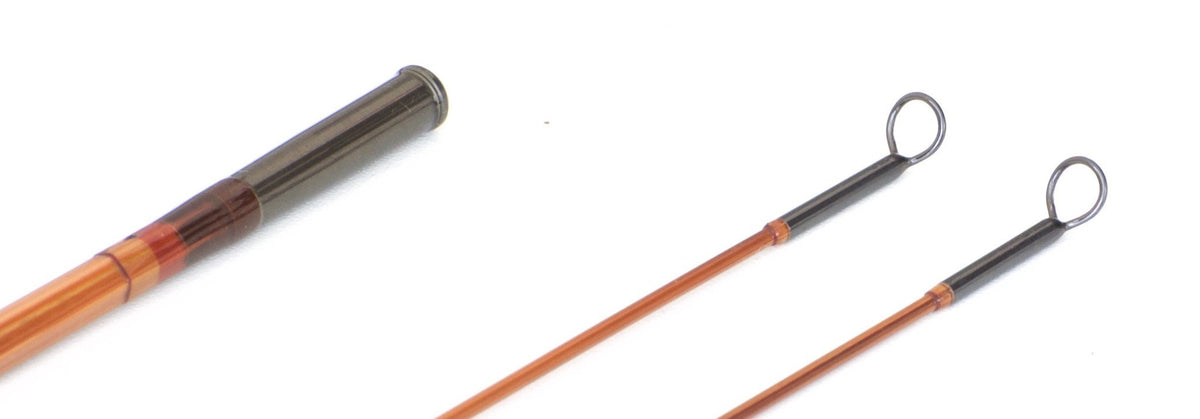 Ramanauskas, Bernard - Scott Rod Co. Bamboo Rod 6'11 4wt - rod sections with wraps and hardware