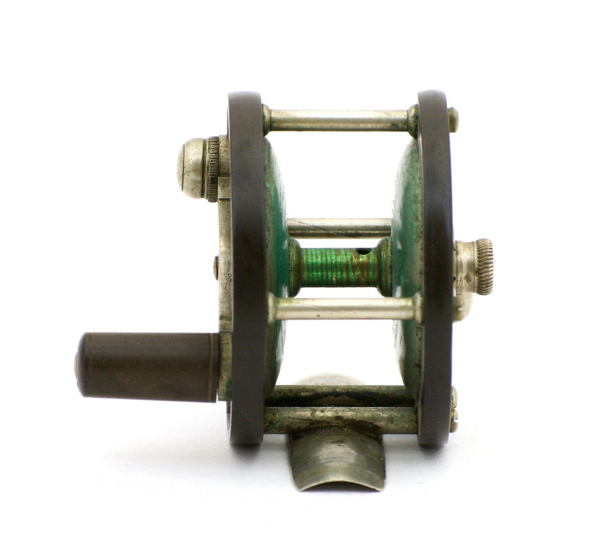 Julius Vom Hofe Ebonite Rimmed Fly Reel (Size 3 1/2)