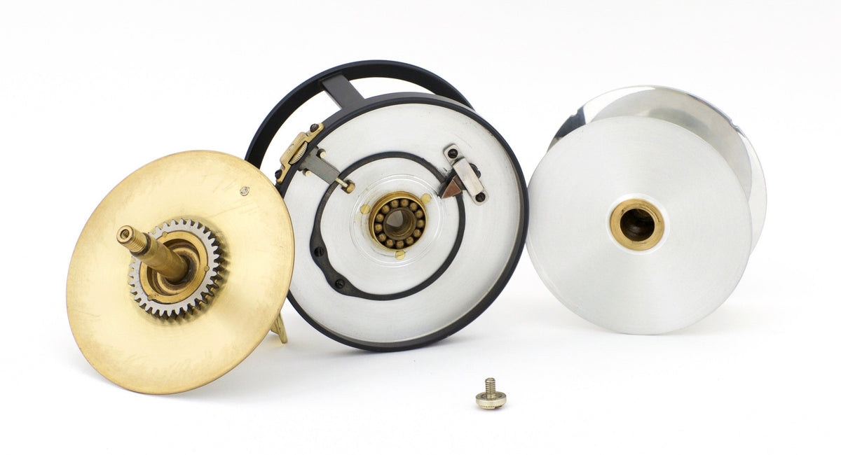 Hardy Brass Faced Perfect 1902 Reproduction Limited Edition Reel Set