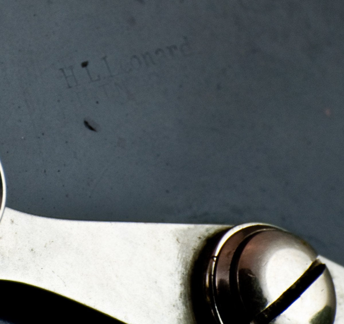 Julius Vom Hofe -- H.L. Leonard Raised Pillar Salmon Reel