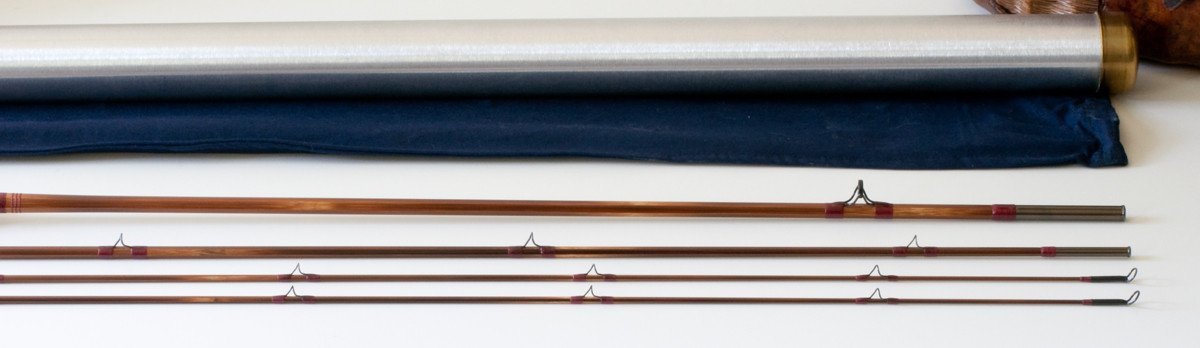 Kusse, Ron - "Black Troll" 8' 3/2 5wt bamboo rod 