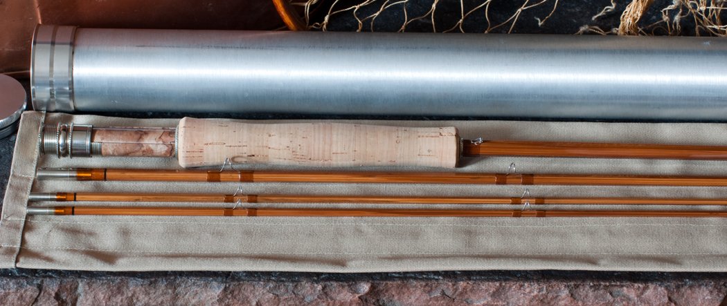 James Wilcox Nodeless Bamboo Rod 8' 5wt 3/2