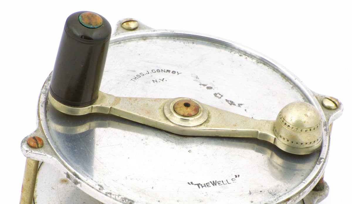 Conroy / Julius Vom Hofe "The Wells" Raised Pillar Trout Reel 