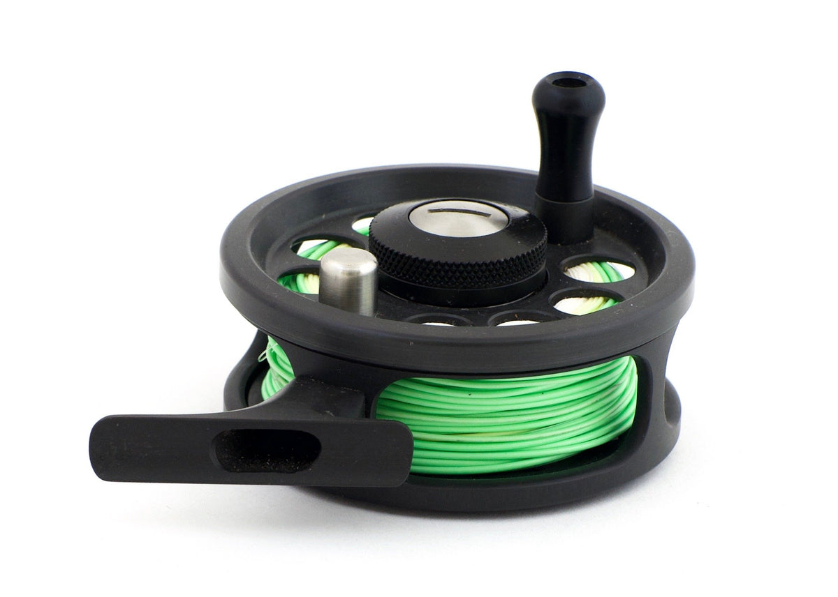 Henschel No. 2 Black Direct Drive Fly Reel