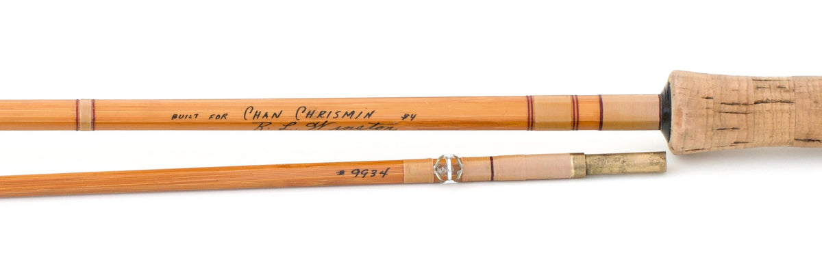 R.L. Winston Bamboo Rod SF-Era 9' 2/1 #9 - rod sections with wraps