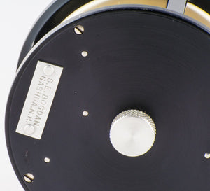 Bogdan Steelhead Fly Reel - Black/Gold LHW