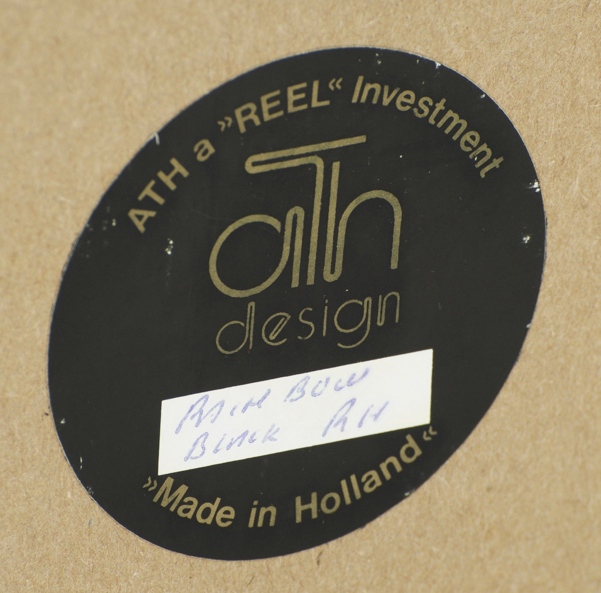 Ari 't Hart Rainbow Fly Reel