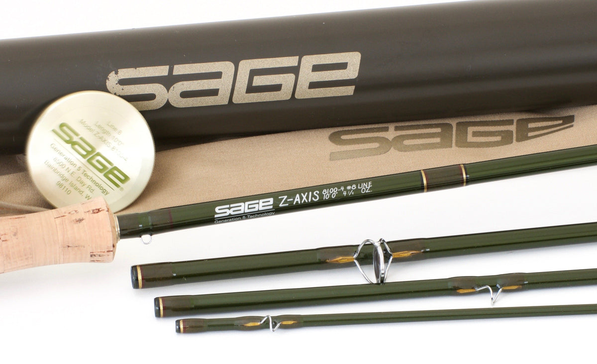 Sage Z-Axis 8100-4 10' 8wt Fly Rod 