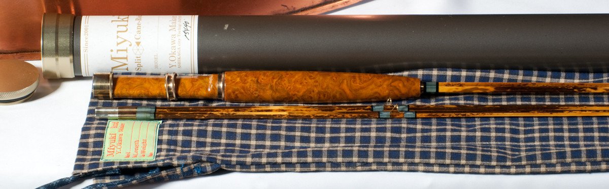 Miyuki Bamboo Rod 7'3 2/2 3wt -- Torafu Bamboo