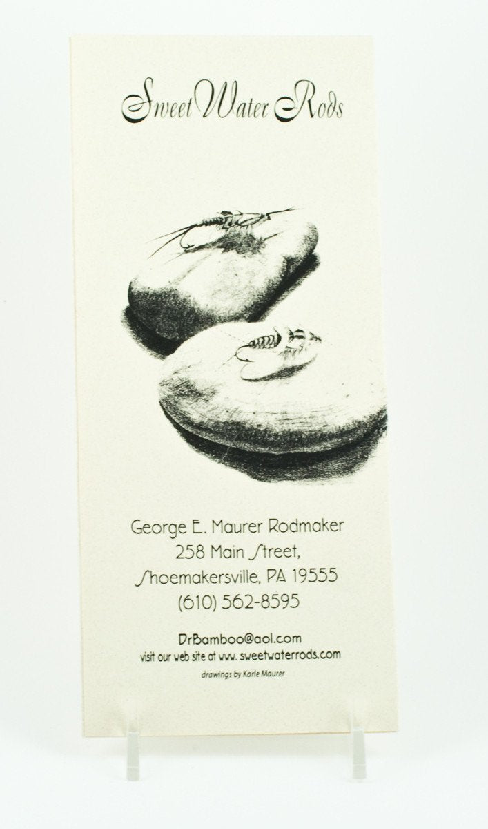 Maurer, George - Sweetwater Rods Catalog 