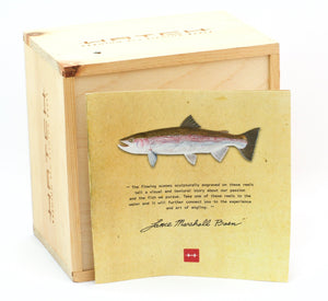 Hatch Custom Fly Reel - Lance Boen 5 Plus "Trout Compass" Limited Edition 